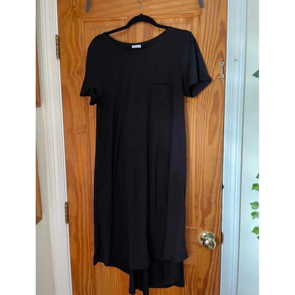 LulaRoe Black Carly- Medium